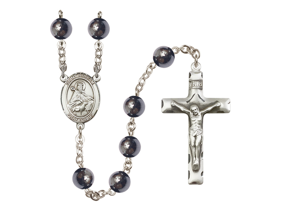 Saint William of Rochester<br>R6003 8mm Rosary