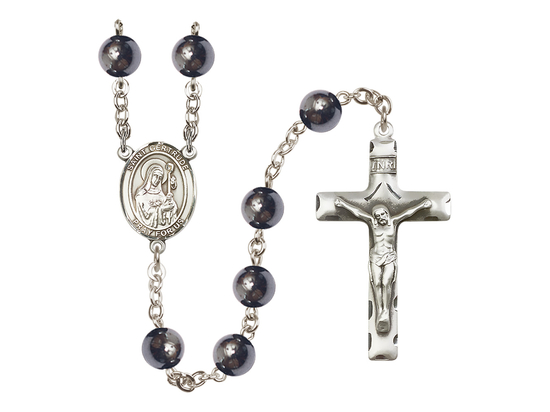 Saint Gertrude of Nivelles<br>R6003 8mm Rosary