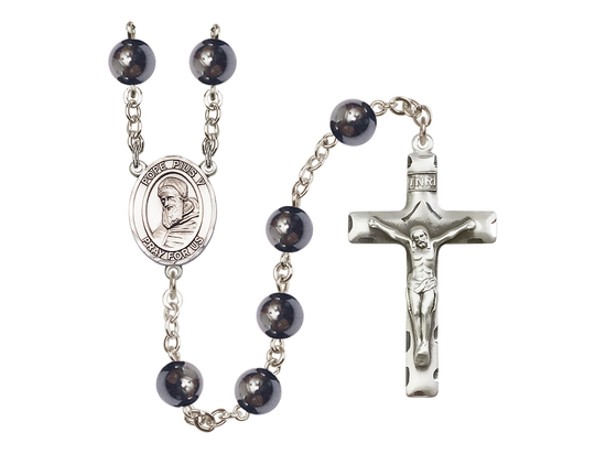 Saint Pius X<br>R6003 8mm Rosary