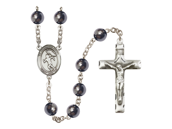 Guardian Angel/Track & Field<br>R6003 8mm Rosary
