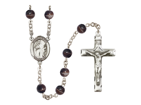 Saint Brendan the Navigator<br>R6004 7mm Rosary