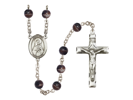 Saint Rita of Cascia<br>R6004 7mm Rosary
