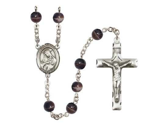Saint Rose of Lima<br>R6004 7mm Rosary