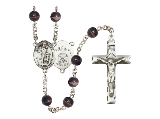 Guardian Angel/Air Force<br>R6004-8118--1 7mm Rosary