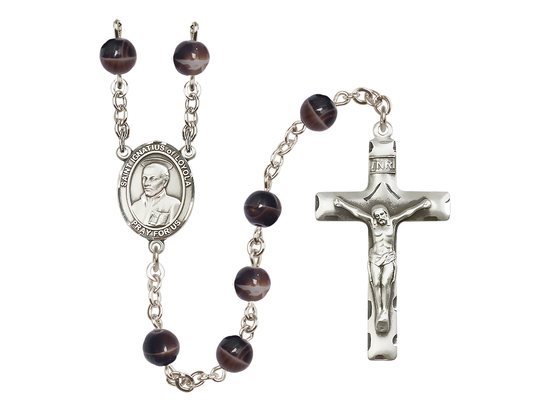 Saint Ignatius of Loyola<br>R6004 7mm Rosary