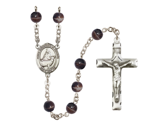 Saint Catherine of Sweden<br>R6004 7mm Rosary