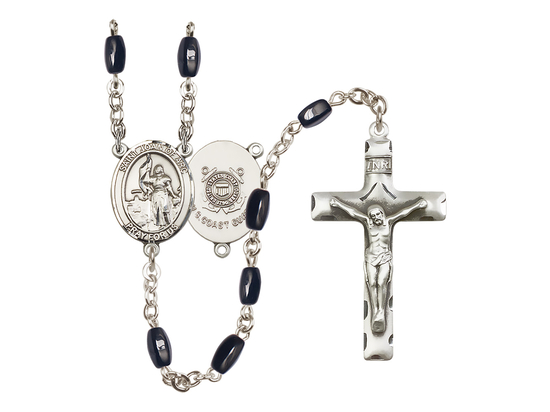 Saint Joan of Arc/Coast Guard<br>R6005-8053--3 8x5mm Rosary