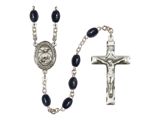 Saint Catherine Laboure<br>R6006 8x6mm Rosary