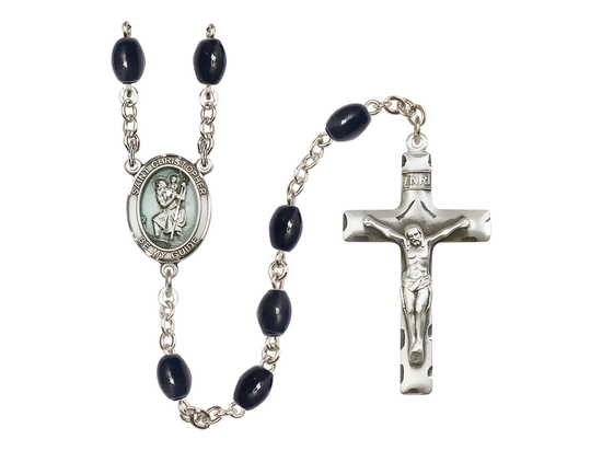 R6006 Series Rosary<br>St. Christopher