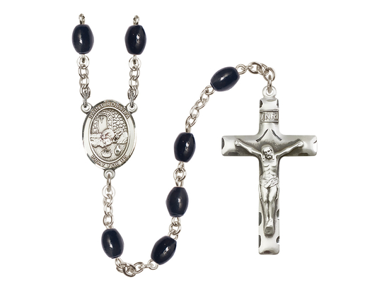 Saint Rosalia<br>R6006 8x6mm Rosary