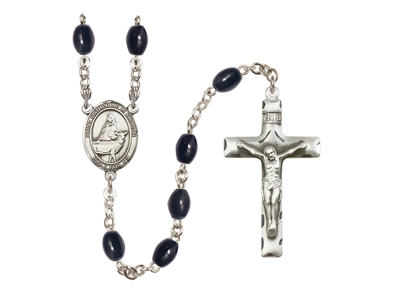 Saint Catherine of Sweden<br>R6006 8x6mm Rosary