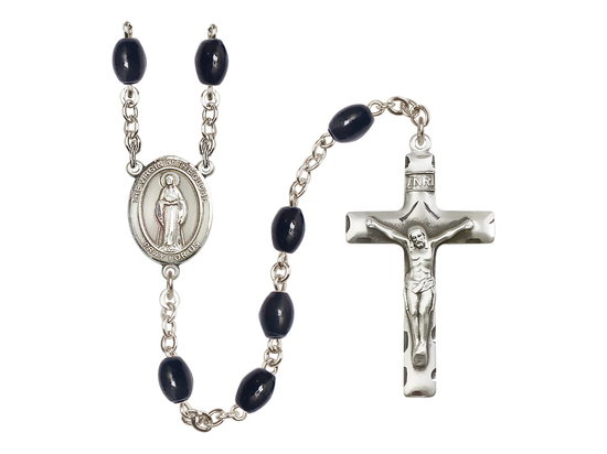 Virgin of the Globe<br>R6006 8x6mm Rosary