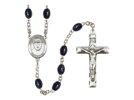 Saint Damien of Molokai<br>R6006 8x6mm Rosary