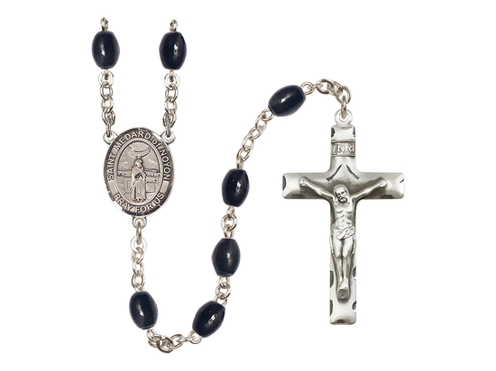 Saint Medard of Noyon<br>R6006 8x6mm Rosary
