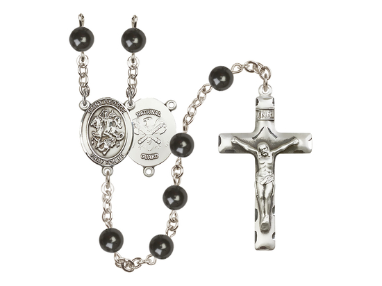 Saint George/National Guard<br>R6007-8040--5 7mm Rosary