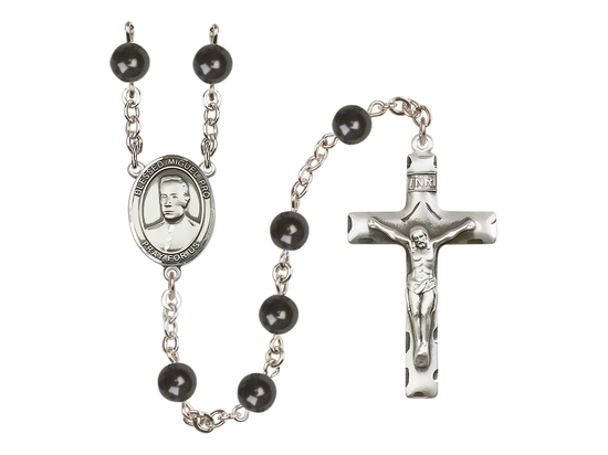 Blessed Miguel Pro<br>R6007 7mm Rosary