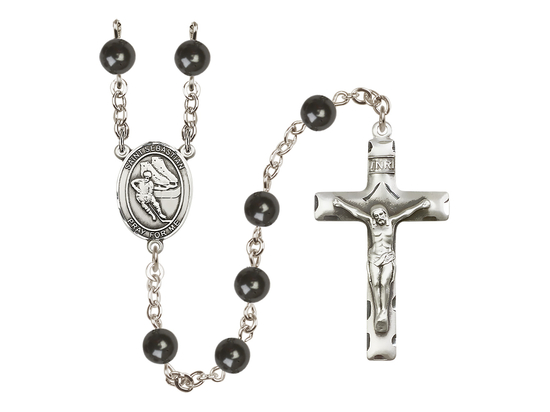 Saint Sebastian/Hockey<br>R6007 7mm Rosary