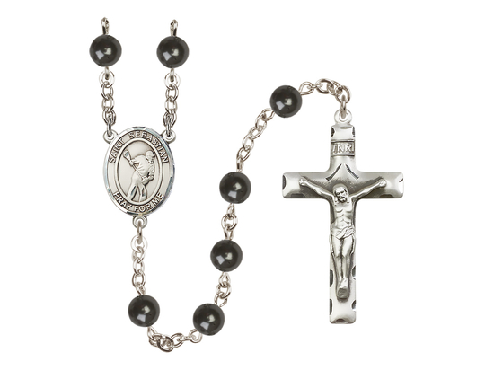 Saint Sebastian/Lacrosse<br>R6007 7mm Rosary