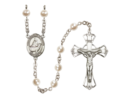 Saint Catherine of Sweden<br>R6011-8336 6mm Rosary