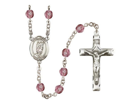 Saint Victor of Marseilles<br>R6013-8223 6mm Rosary<br>Available in 12 colors