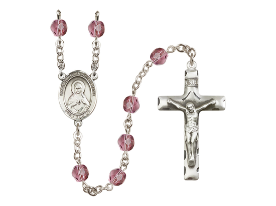 Immaculate Heart of Mary<br>R6013-8337 6mm Rosary<br>Available in 12 colors