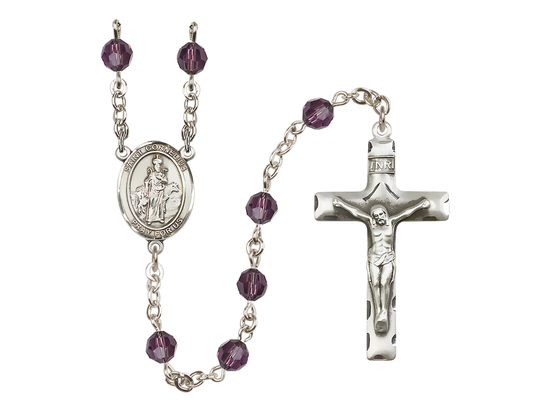 Saint Cornelius<br>R9400-8325 6mm Rosary<br>Available in 12 colors