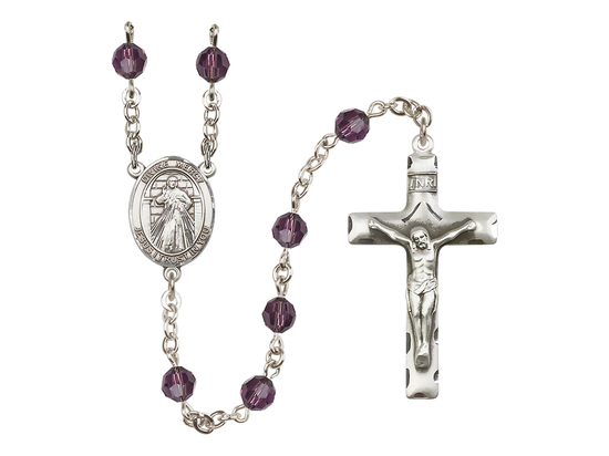 Divine Mercy<br>R9400-8366 6mm Rosary<br>Available in 12 colors