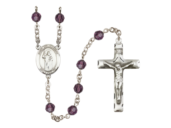 Saint Columbkille<br>R9400-8399 6mm Rosary<br>Available in 12 colors