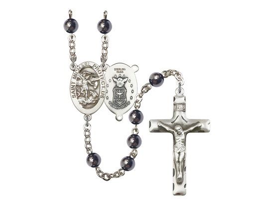 Saint Michael the Archangel<br>R9537--1 6mm Rosary