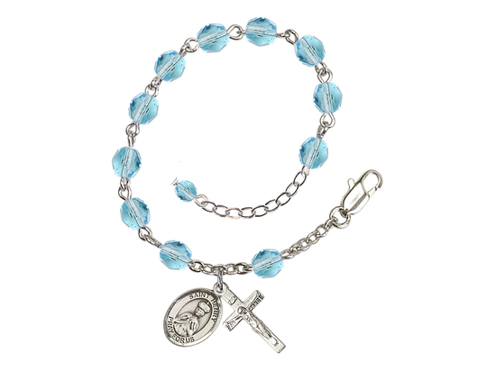 Saint Henry II<br>RB6000-9046 6mm Rosary Bracelet<br>Available in 11 colors