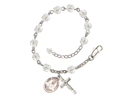 Saint Joseph Marello<br>RB6000-9430 6mm Rosary Bracelet<br>Available in 11 colors