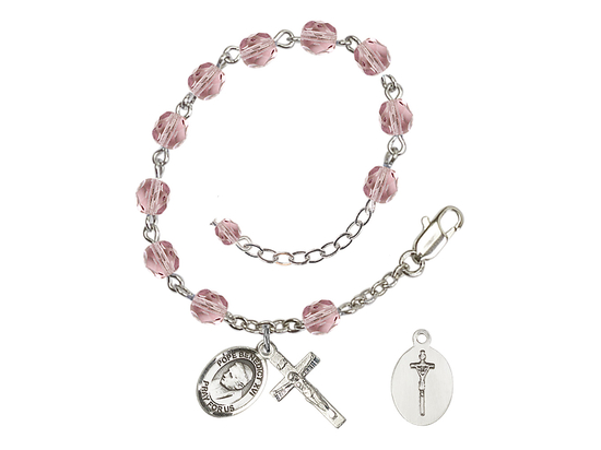 Pope Benedict XVI<br>RB6000-9235 6mm Rosary Bracelet<br>Available in 11 colors