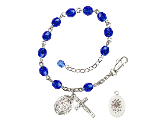 Miraculous<br>RB6000-9078 6mm Rosary Bracelet<br>Available in 11 colors