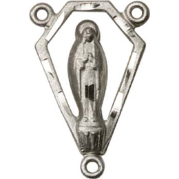 Miraculous<br>0031CTR - 7/8 x 1/2<br>Rosary Center