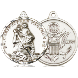 St Christopher Army<br>0203--2 - 1 1/4 x 1 1/4