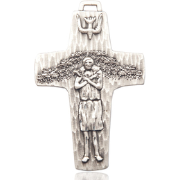 Papal Crucifix<br>0566 - 2 5/8 x 1 5/8