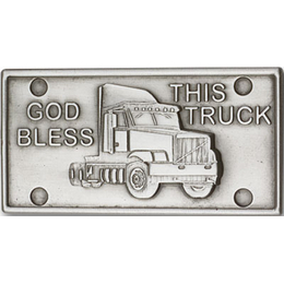 God Bless This Truck<br>1077V - 1 x 2<br>Visor Clip