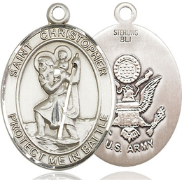 St Christopher Army<br>1177--2 - 1 X 1 1/4