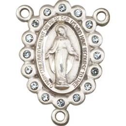 Miraculous<br>2009CTR - 7/8 x 1/2<br>Rosary Center