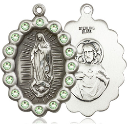 Our Lady of Guadalupe<br>2010F - 1 1/4 x 7/8<br>Available in 13 Colors