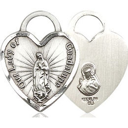 Our Lady of Guadalupe Heart<br>3208 - 3/4 x 5/8