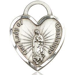 Our of Guadalupe Heart<br>3209PL - 3/4 X 5/8