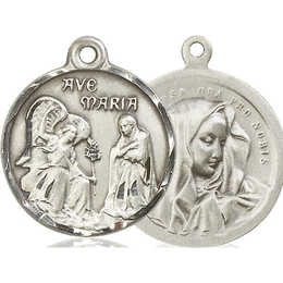 Saint Gabriel the Archangel<br>Mater Dolorosa<br>36-183/132 - 7/8 x 7/8