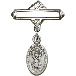 St Christopher<br>Baby Badge - 4121C/0730