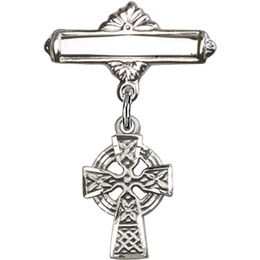 Celtic Cross<br>Baby Badge - 4133/0730