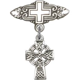 Celtic Cross<br>Baby Badge - 4133/0731