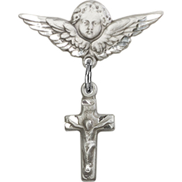 Crucifix<br>Baby Badge - 4134/0735