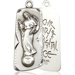 Our Lady of Mental Peace<br>4162 - 1 3/8 x 1/2