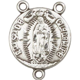 Our Lady of Guadalupe<br>4228CTR - 5/8 x 1/2<br>Rosary Center