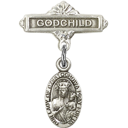 Our Lady of Czestochowa<br>Baby Badge - 6091/0736